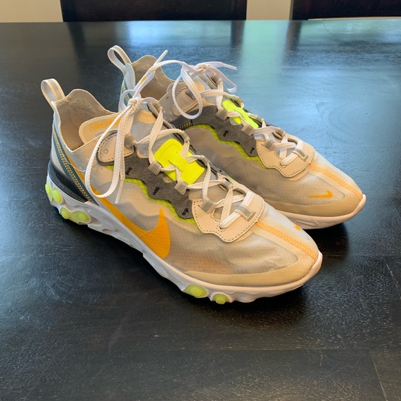 Nike React Element 87 - Laser Orange Light Orewood - Picture 6 of 8
